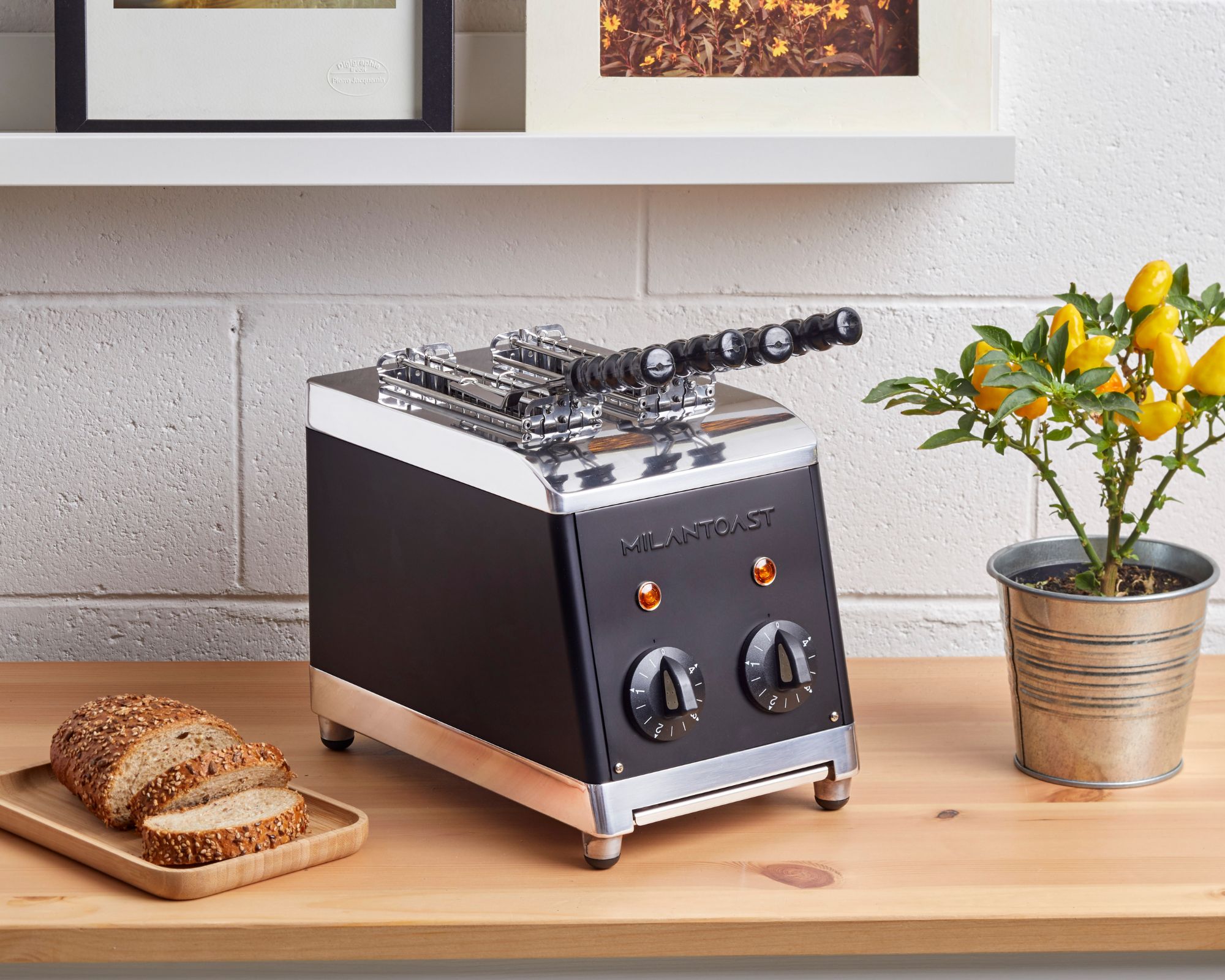 Classic sandwich toaster black | Milantoast